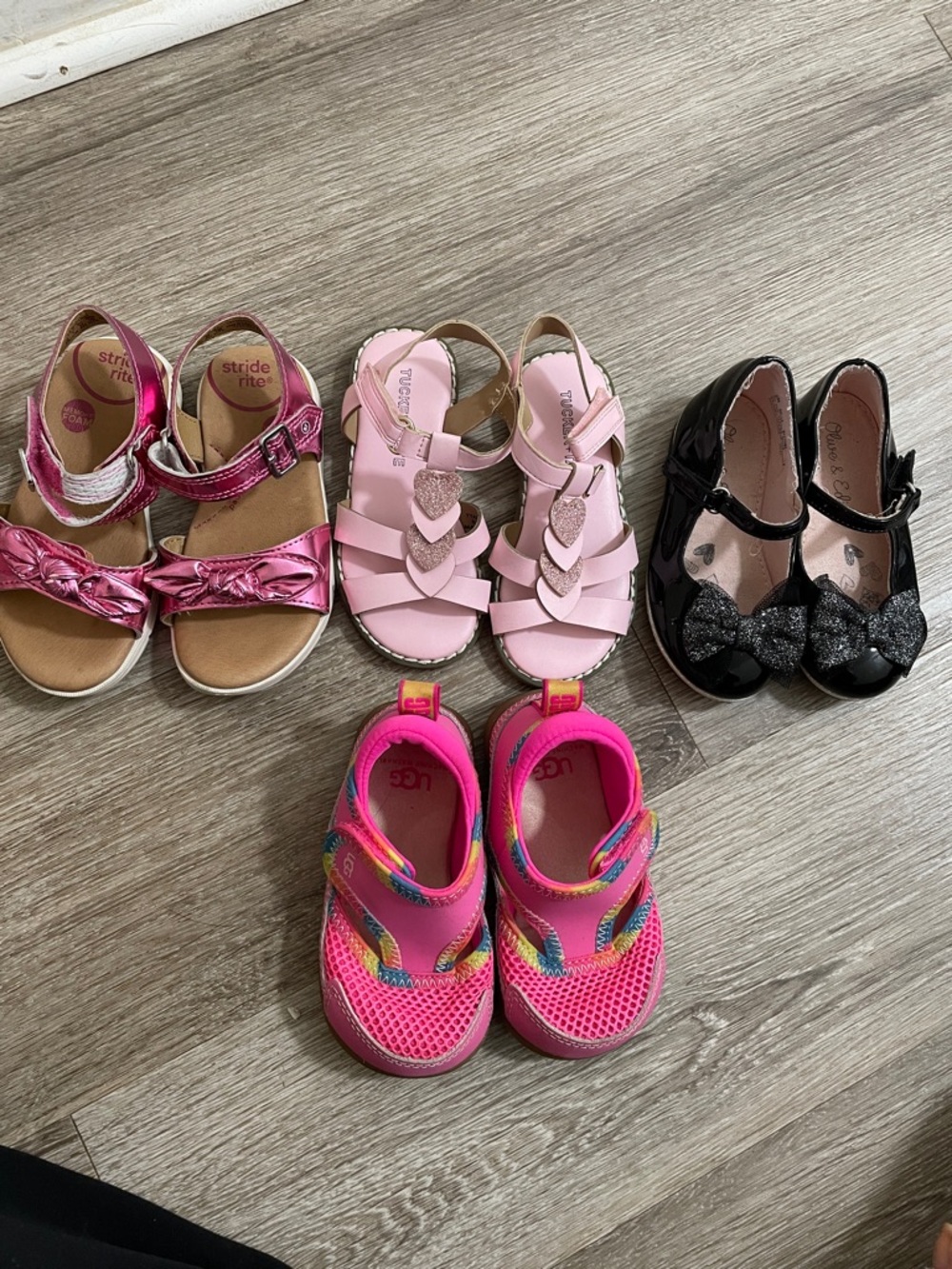UGG Kids Hot Pink Mesh Slip-On Athletic Shoe